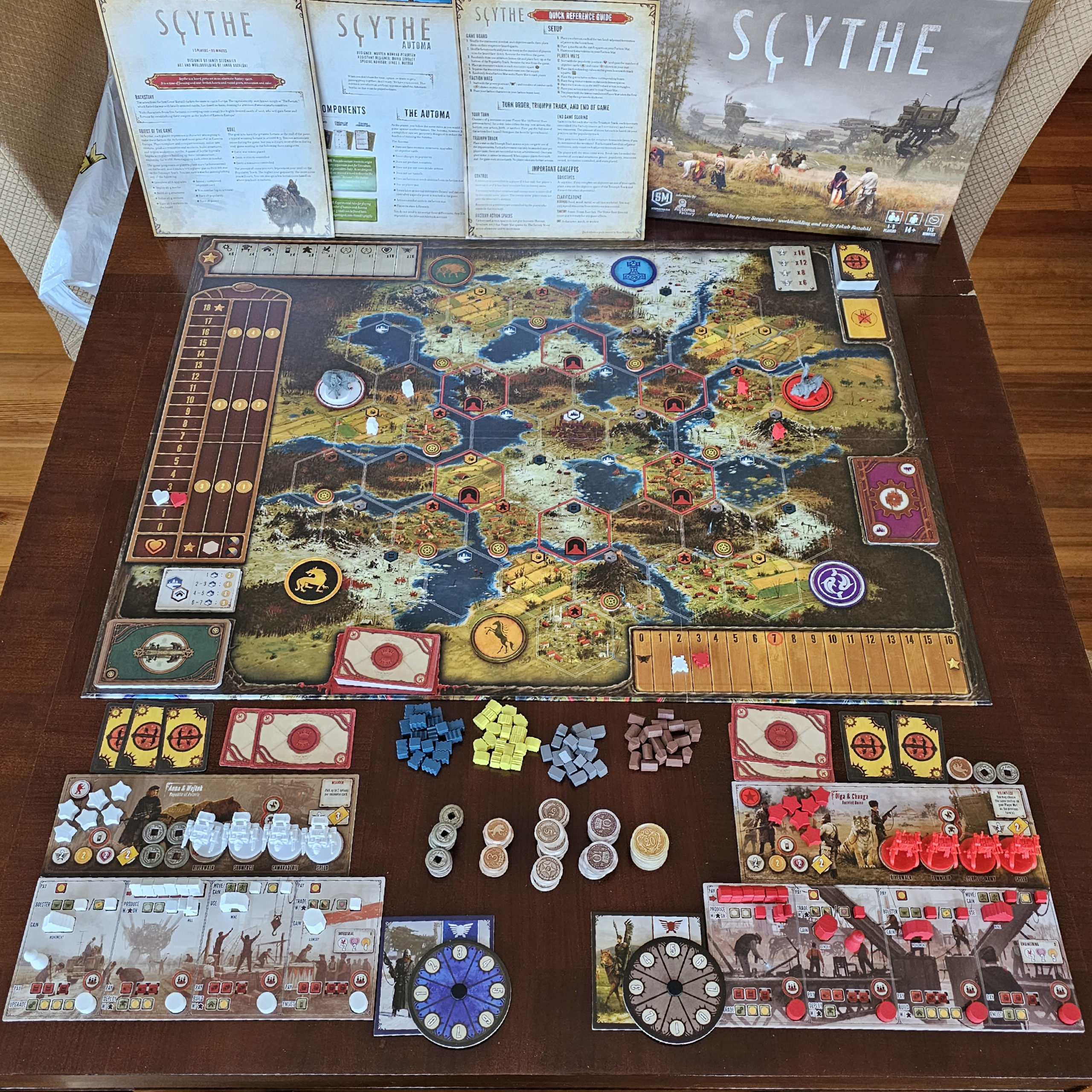 Game Review: Scythe – WIZARD TAG